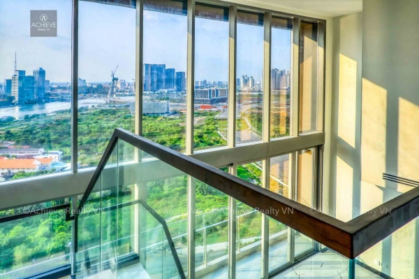 Bán Duplex 4 Phòng Ngủ Tilia tầng trung 203m2 | Empire City | Sông và Bitexco| T2C.1X.02 